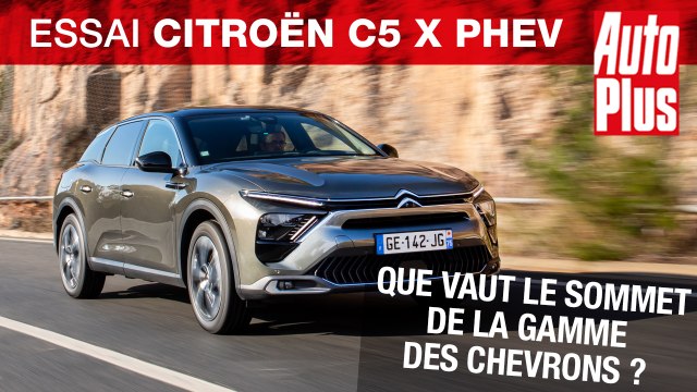 Essai Citroën C5 X hybride rechargeable 225 : que vaut le sommet de la gamme des chevrons ?