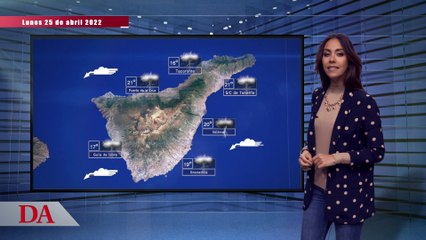 La previsión del tiempo en Canarias para el 25 de abril