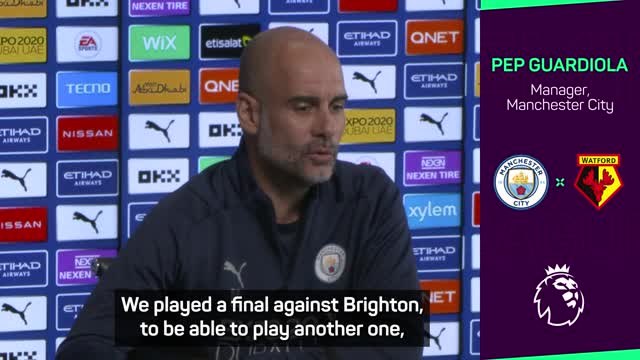 Guardiola relishing tense title race