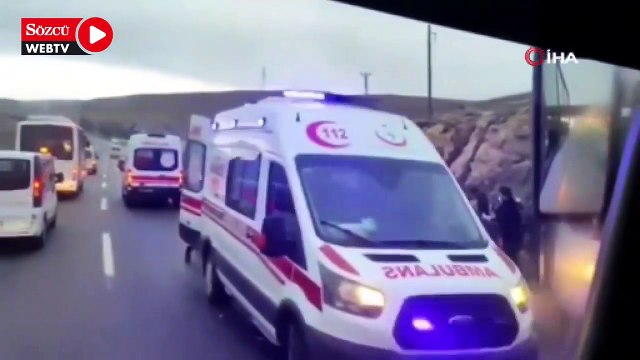 Şanlıurfa’da 15 işçinin yaralandığı kazanın görüntüleri ortaya çıktı