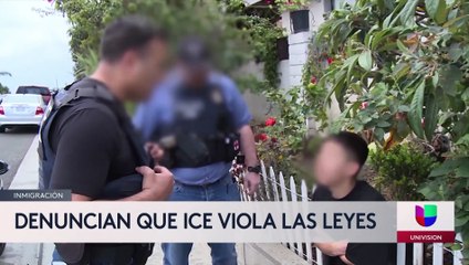 Denuncian que ICE viola las leyes