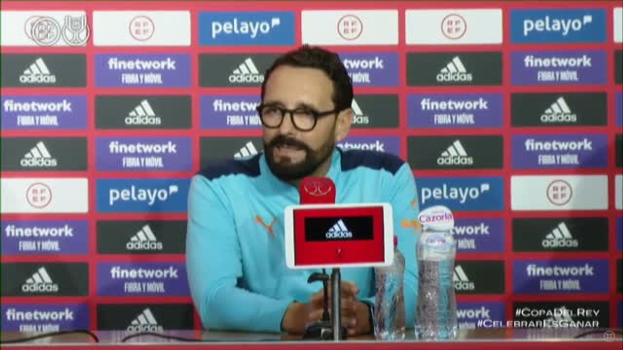 Bordalás cree que Pellegrini intenta condicionar la final con sus "irrespetuosas" insinuaciones