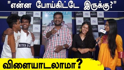 Game With Kanaa kaanum kaalangal Crew | Tamil Filmibeat