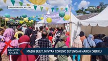 Jual Minyak Goreng Setengah Harga, Pasar Murah BI dan Baznas Kalsel Disambut Antusias