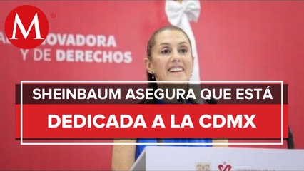Agradezco que AMLO me considere sucesora, pero ya habrá tiempo, dice Sheinbaum