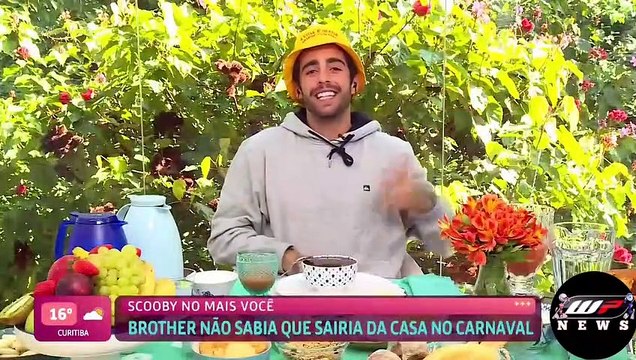 Pedro Scooby no Mais Você com Ana Maria Braga