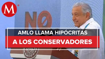 AMLO acusa doble moral de oposición por campaña “Alto al odio”
