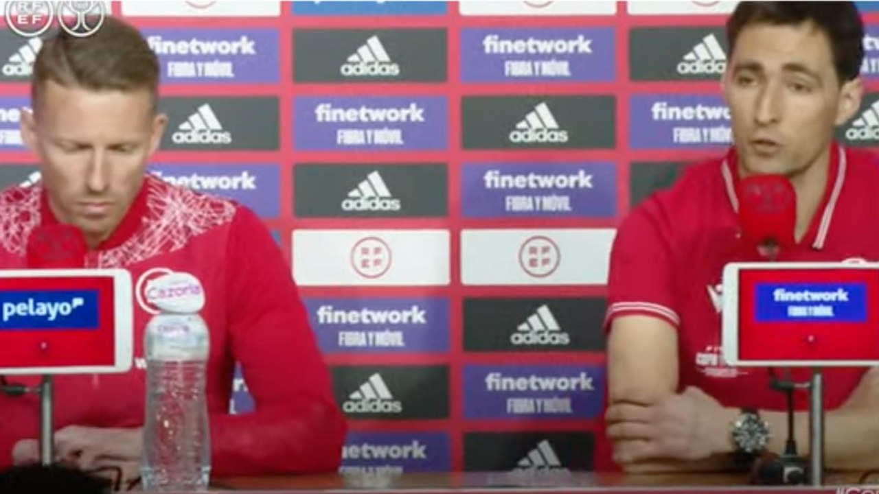 Rueda de prensa de Hernández Hernández y De Burgos Bengoetxea