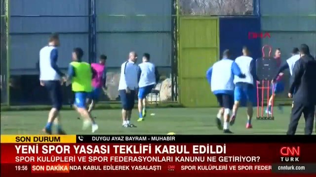 Yeni spor yasası teklifi TBMM Genel Kurulu'nda kabul edildi