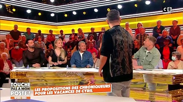 Hugo Manos évoque ses vacances à Mykonos sans son compagnon Laurent Ruquier dans Touche pas à mon poste - C8