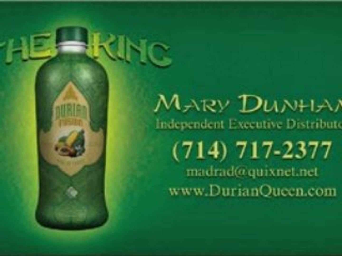 ⁣Durian Juice, No Ordinary Juice, The King!!!!!!!!