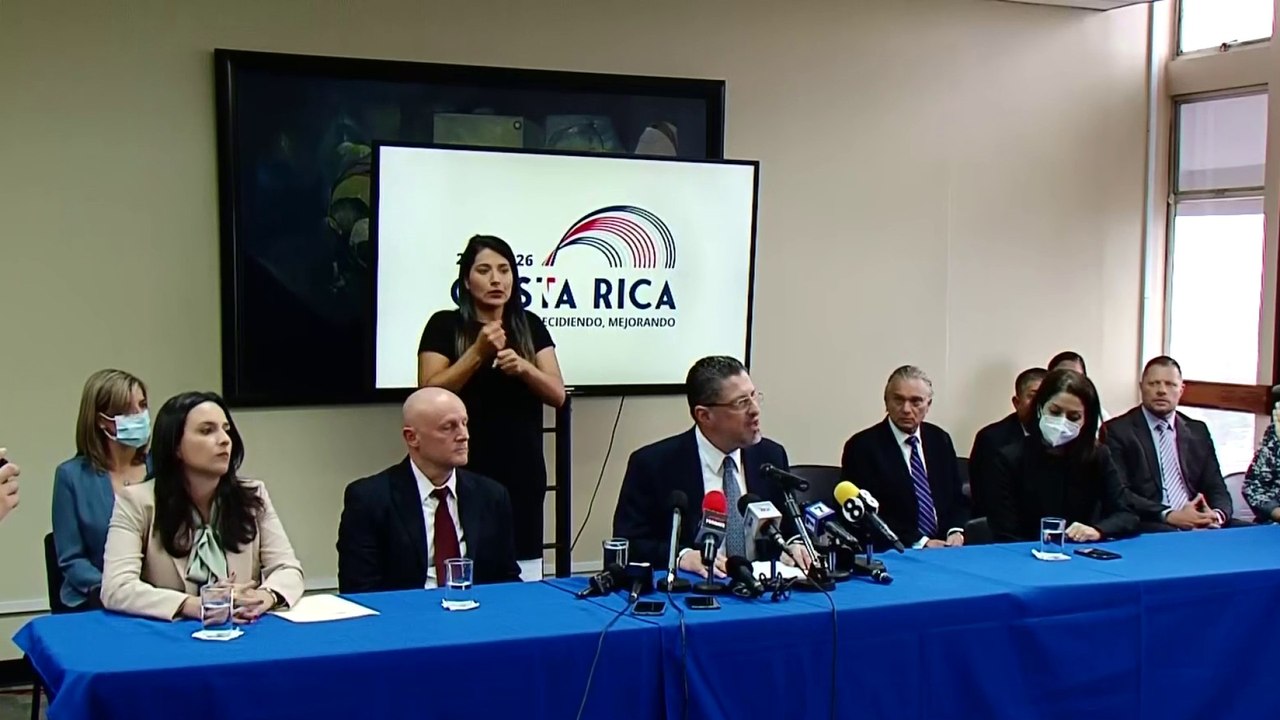 tn7-Presidente electo, Rodrigo Chaves, presenta parte de su gabinete.-220422