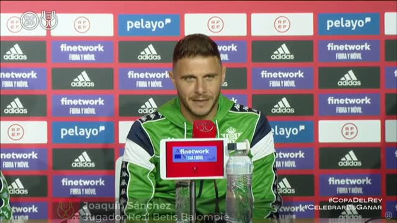 Joaquín: "Estoy orgulloso de estar con el Betis en otra final"