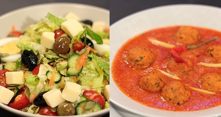 Sder aux boulettes, salade verte - sahtik fi sahnik EP 21