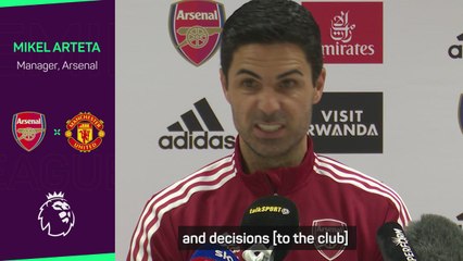 Arteta outlines the current stage of Arsenal's project