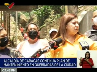 Alcaldía de Caracas saneó el 50% de las quebradas y torrenteras de la capital