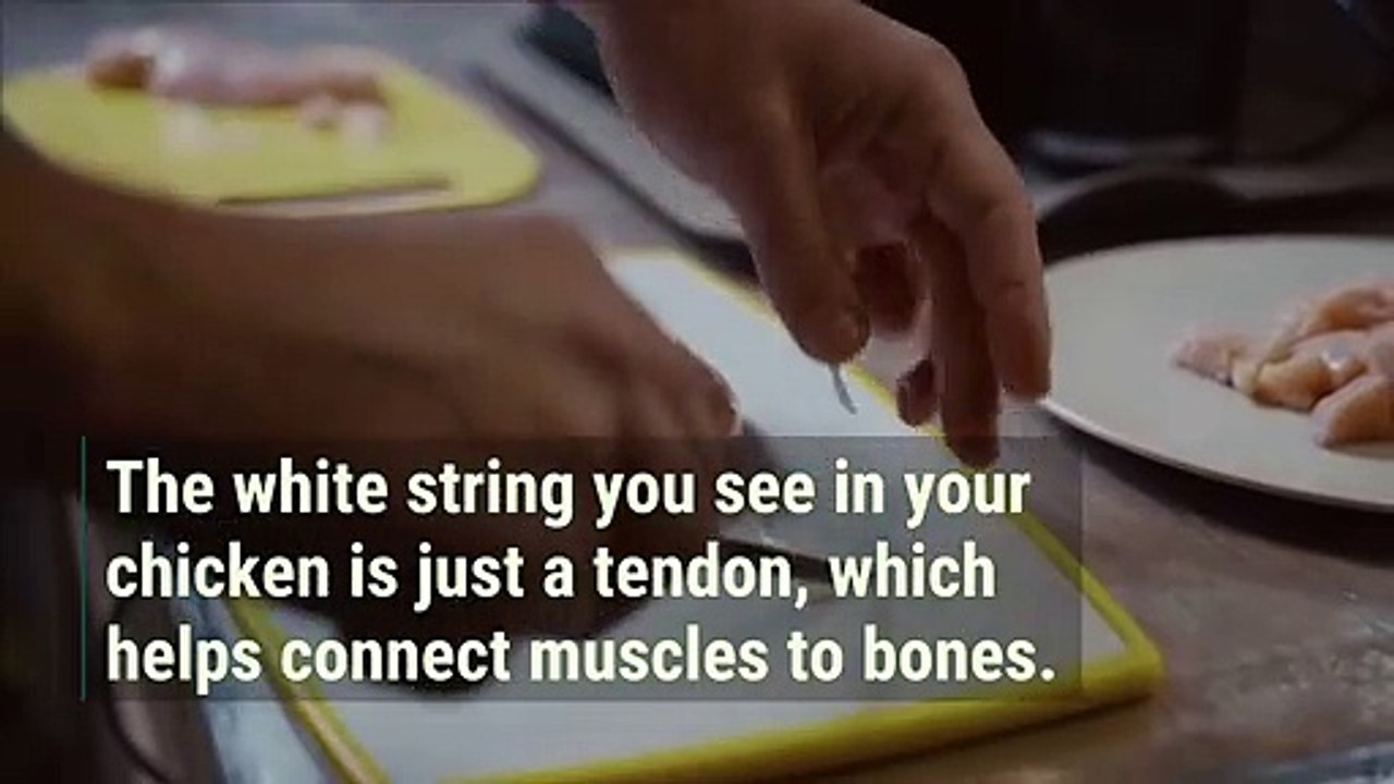 What Is That White String in Chicken Tenders? - video Dailymotion