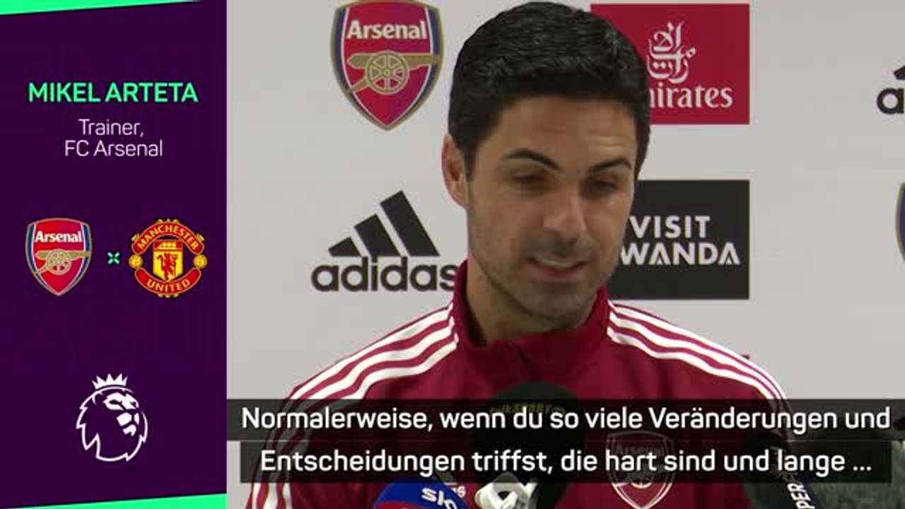 Arteta: So läuft es mit dem “Projekt” Arsenal