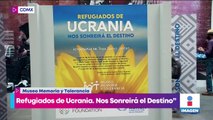 Inauguran exposición fotográfica en CDMX sobre crisis humanitaria en Ucrania