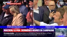 Dernière journée de campagne pour Marine Le Pen et Emmanuel Macron