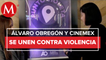 En alcaldía Álvaro Obregón, complejos Cinemex se convierten en puntos violeta