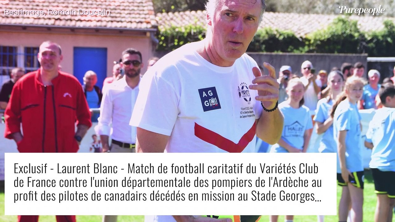 Michel Platini, Christian Karembeu et Wilfrid Mbappé réunis pour la bonne cause en Ardèche
