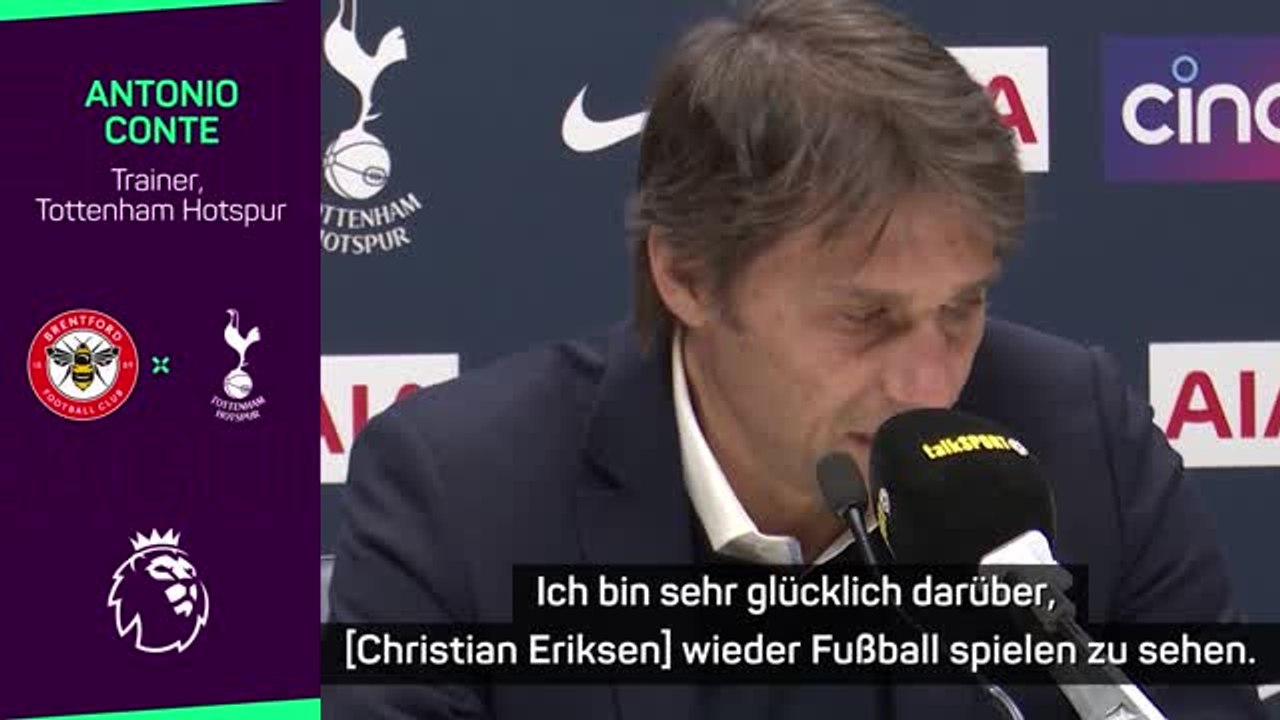 Conte: spiel gegen eriksen “wird eine freude sein”
