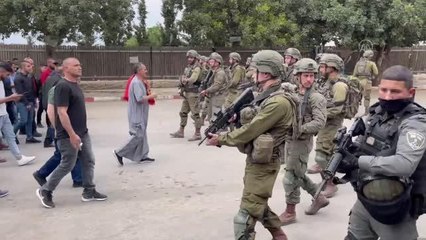 BEYTÜLLAHİM - Ramazan ayının üçüncü cuma namazı için Kudüs'e geçişler