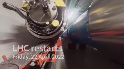 CERN'deki Büyük Hadron Çarpıştırıcısı, 3 yıl aradan sonra yeniden çalıştırıldı