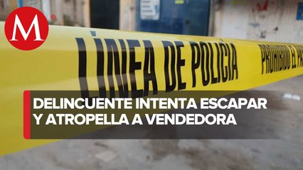 Presunto ladrón de autos atropella una mujer en Tijuana