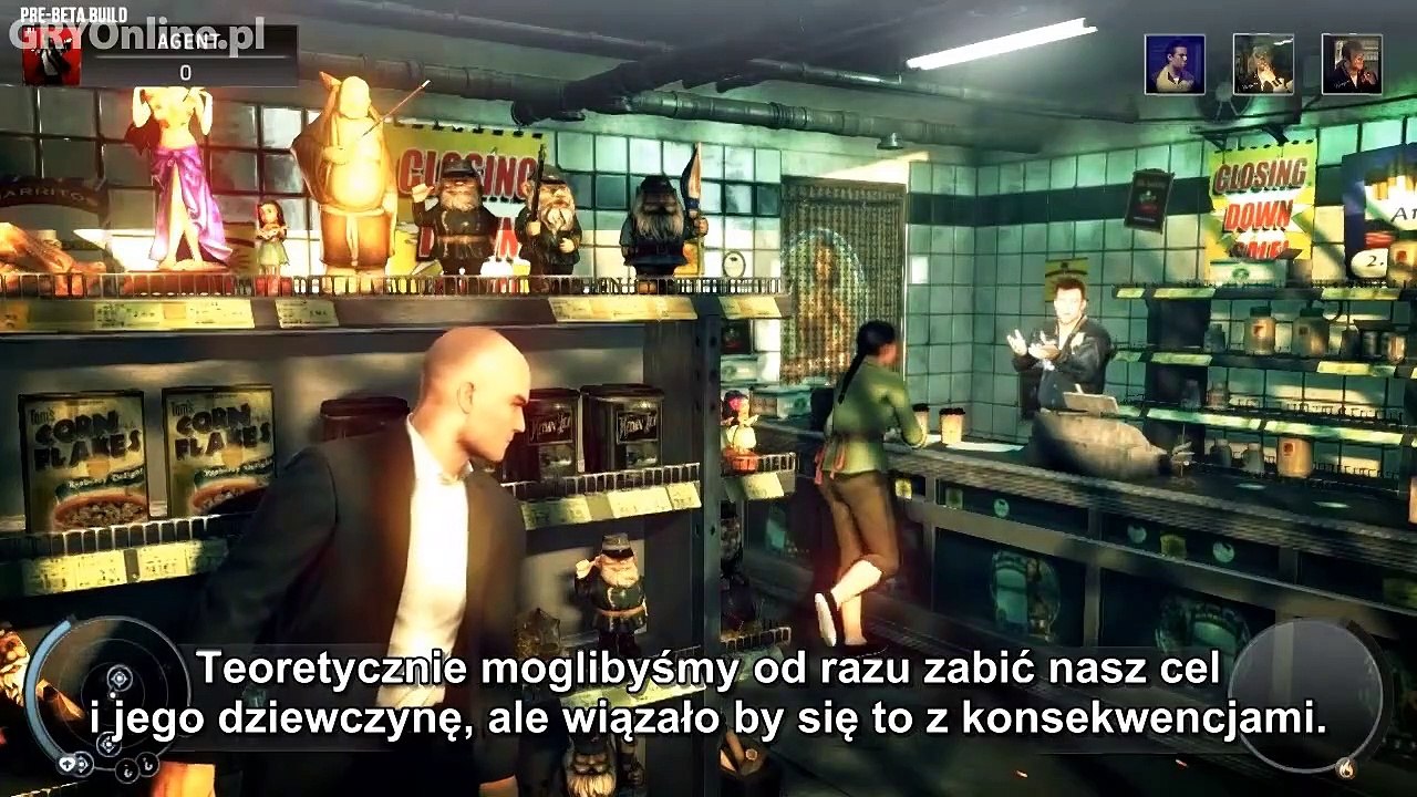 Hitman: Absolution E3 2012  - Streets of Hope - playthrough (PL)