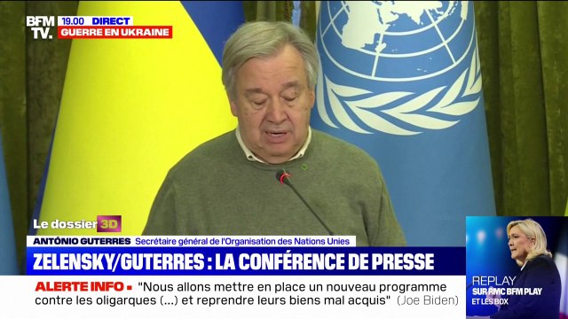 António Guterres, secrétaire général de l’ONU: Marioupol est une crise au cœur de la crise