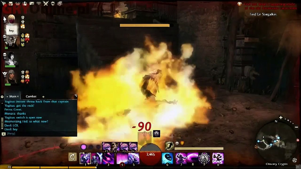 Guild Wars 2 Podziemia - Ascalonian Catacombs - GOL