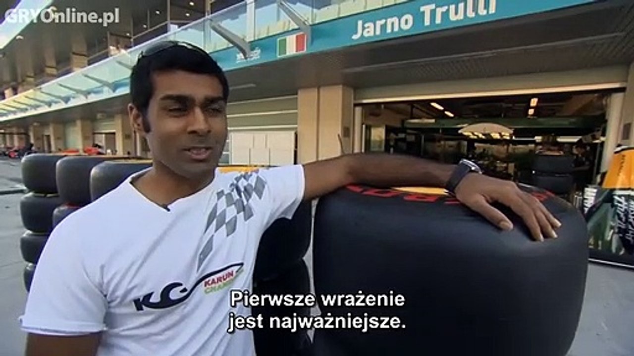 F1 2012 Behind the Scenes #1 young driver test (PL)