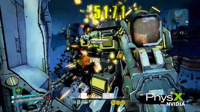 Borderlands 2 PhysX differences