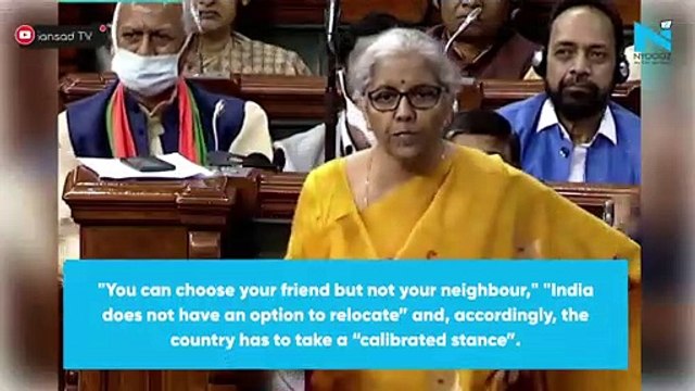 'Can choose a friend, not neighbour...': Nirmala Sitharaman on India-US ties