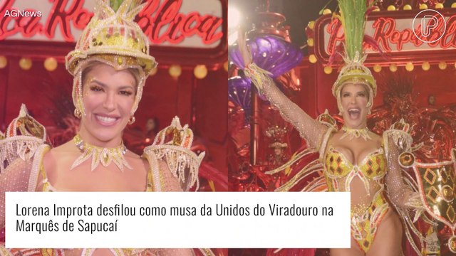 Musa da Viradouro, Lorena Improta deixa filha com Léo Santana e afasta preocupação com corpo após gravidez