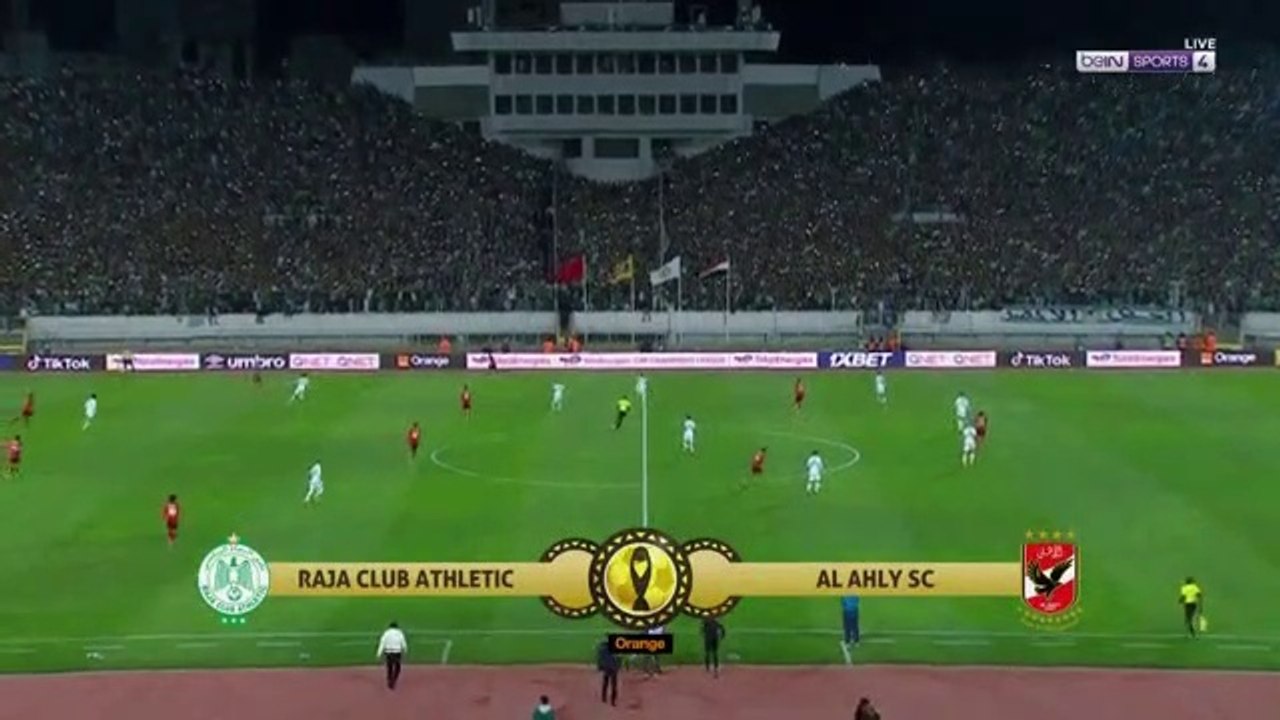 ملخص مباراة الاهلي والرجاء 1 1 دوري ابطال افريقيا