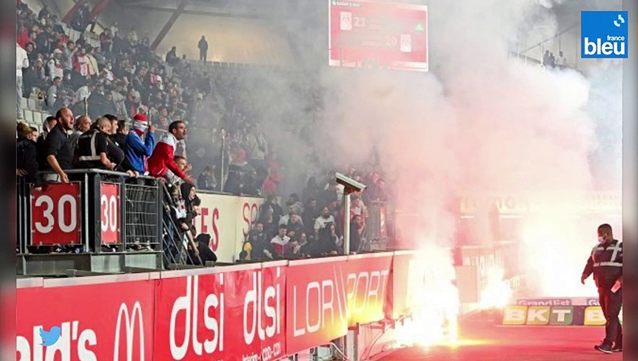 L'ASNL en National : soirée de tension sur le terrain et en dehors