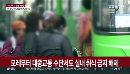 밀집도 높은 지하철도 취식금지 해제…"감염전파 우려"