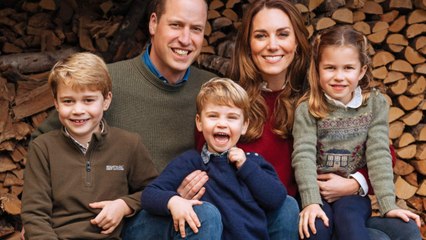 VOICI : Prince Louis fête ses 4 ans : ce détail qui surprend les internautes sur un cliché inédit publié par Kate et William