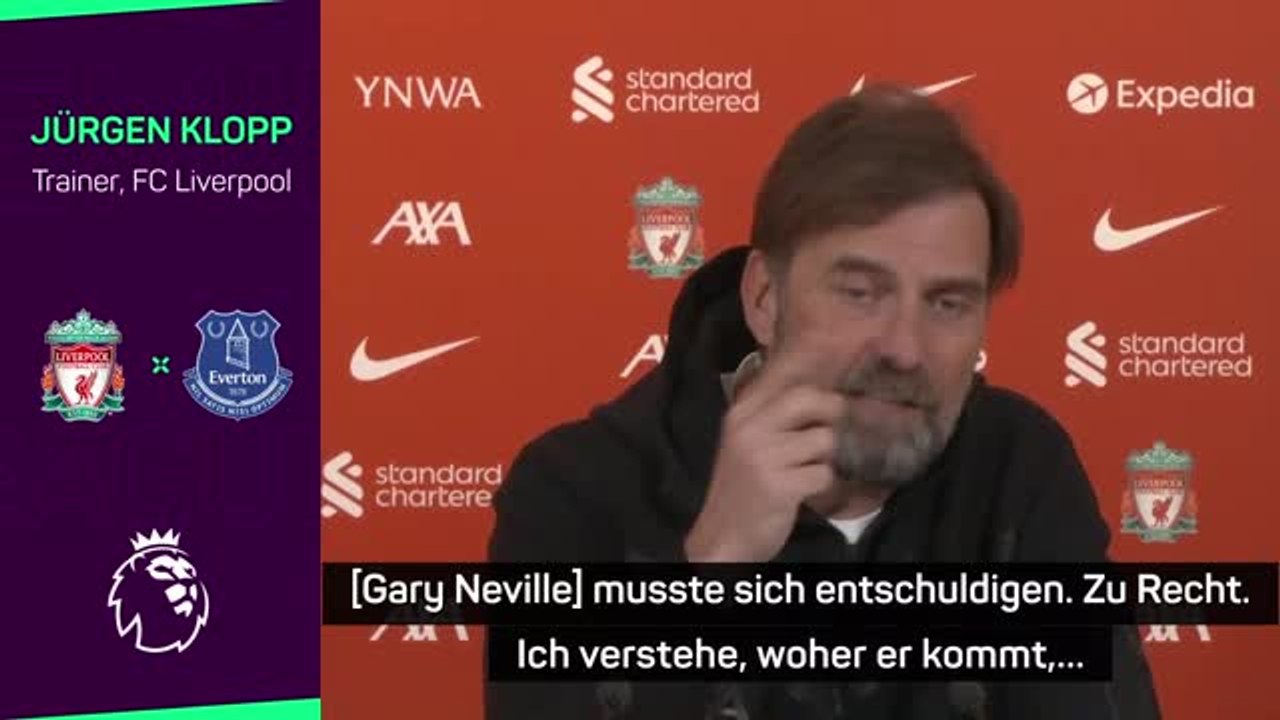 Klopp zu Gary Neville: 'Musste sich entschuldigen'