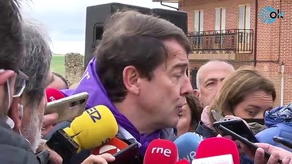 Mañueco afea que el PSOE "rompa el consenso" para "rectificar la derrota de la izquierda en las urnas"