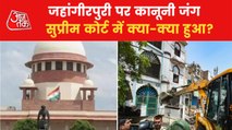 What happened in the supreme court on Jahangirpuri case?
