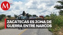Sigue la disputa entre grupos del crimen organizado en Zacatecas