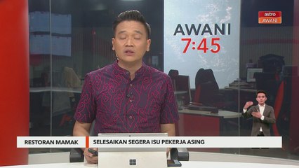 Restoran Mamak | Selesai segera isu pekerja asing