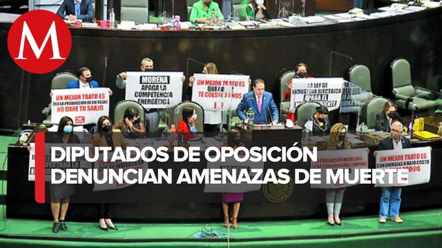 Inundan amenazas de muerte a diputados que votaron contra reforma eléctrica