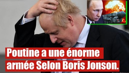 Selon Boris Jonson la guerre en Ukraine ira jusqu'en fin 2023.