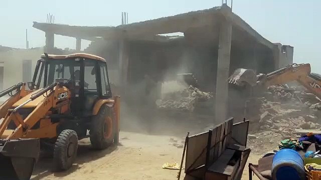 कोविडकाल में सरकारी जमीन पर कब्जा कर अवैध रूप से बना लिए 25 कमरे, कार्रवाई में किए ध्वस्त