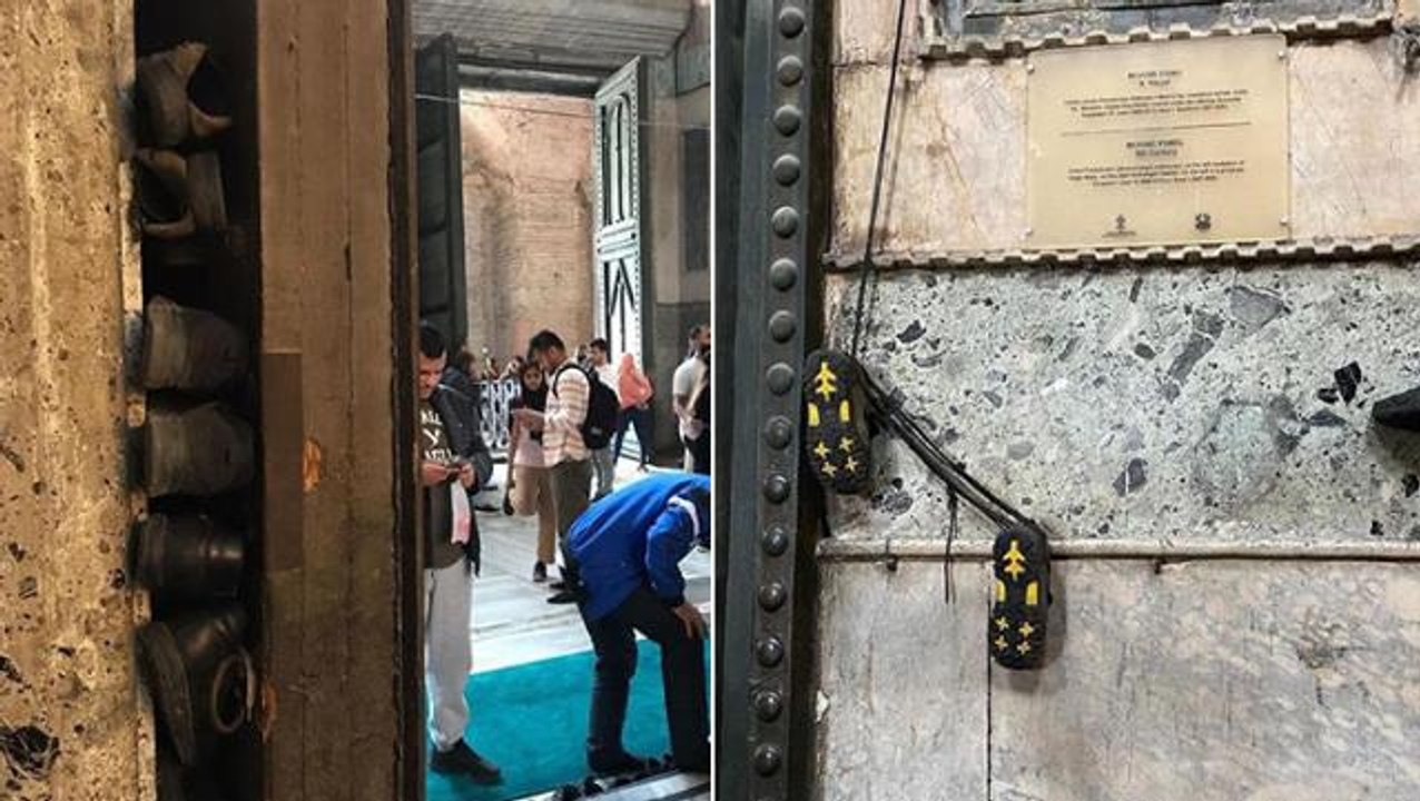 İBB Genel Sekreter Yardımcı Mahir Polat paylaştı! Ayasofya'dan tepki çeken yeni görüntüler
